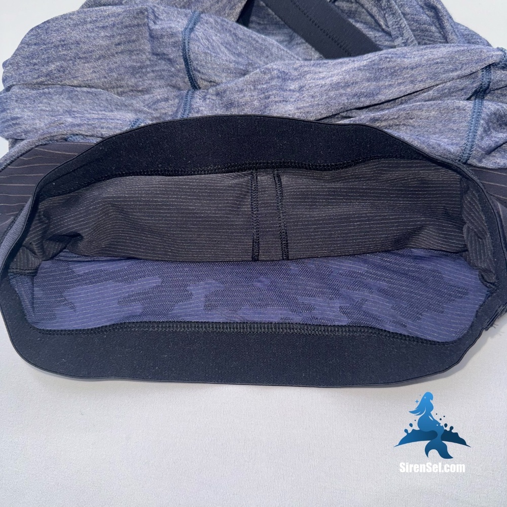 1139 lululemon Run For Gold Tank - Size 6 - Heathered Deep Navy - Picture 8 of 15